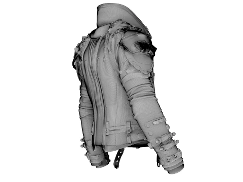Leather Jacket 3D Model