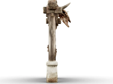 Ranch Gate 3D Model
