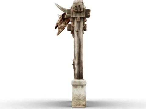 Ranch Gate 3D Model