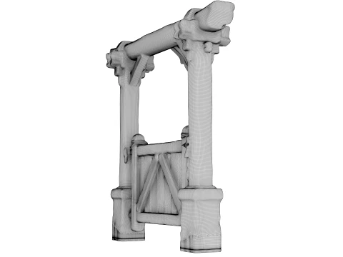 Ranch Gate 3D Model