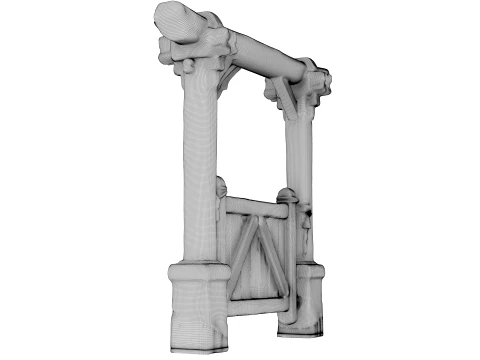 Ranch Gate 3D Model