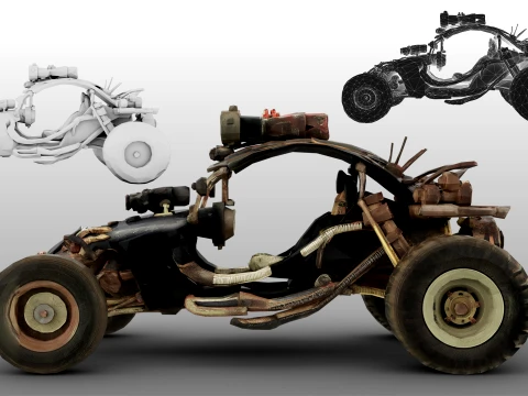 Buggy 3D Model