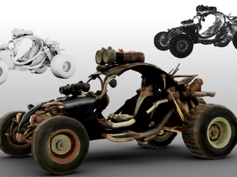 Buggy 3D Model