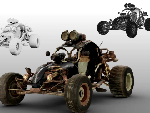 Buggy 3D Model