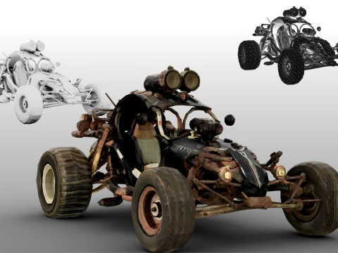 Buggy 3D Model