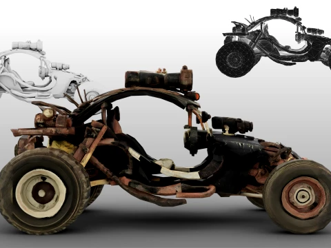 Buggy 3D Model