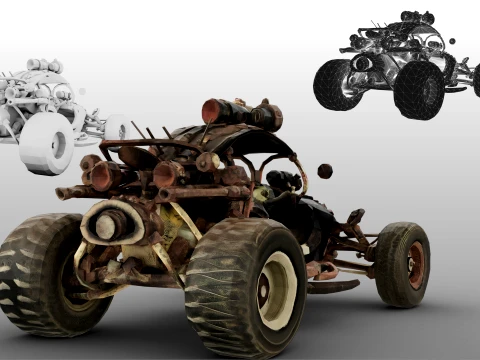 Buggy 3D Model