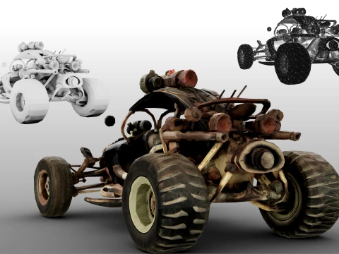 Buggy 3D Model