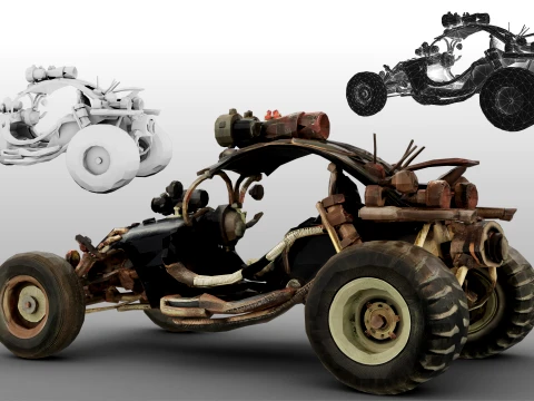Buggy 3D Model