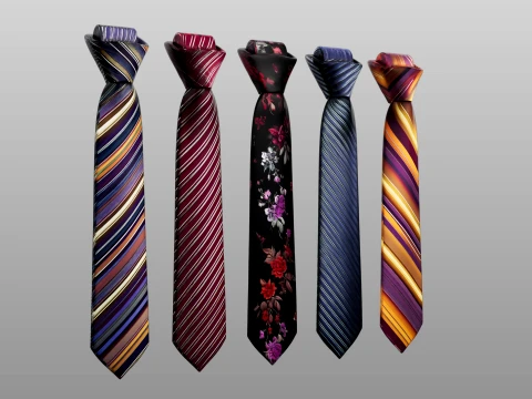 Tie Collection C 3D Model