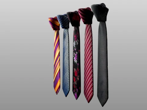 Tie Collection C 3D Model