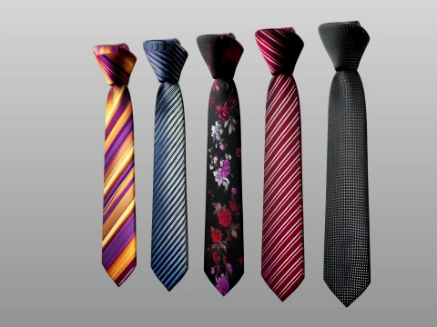 Tie Collection C 3D Model