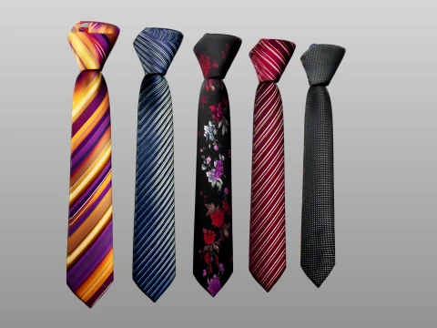 Tie Collection C 3D Model