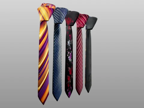Tie Collection C 3D Model