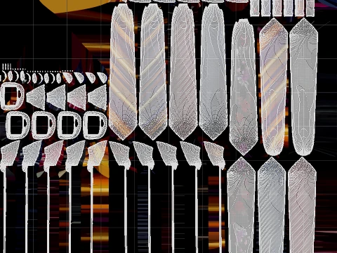 Tie Collection C 3D Model