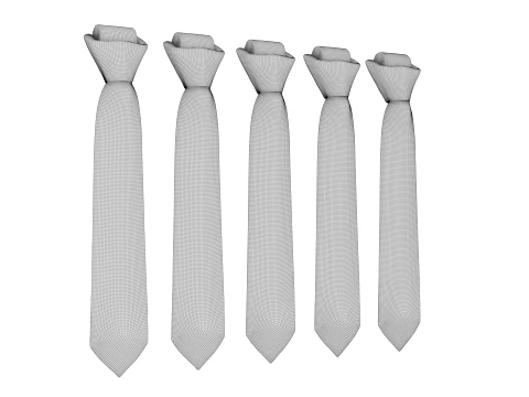 Tie Collection C 3D Model