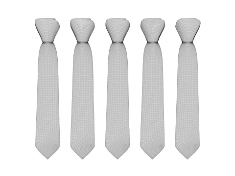 Tie Collection C 3D Model