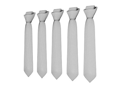 Tie Collection C 3D Model