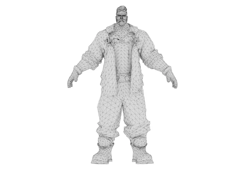 Lumberjack 3D Model