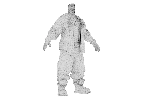 Lumberjack 3D Model