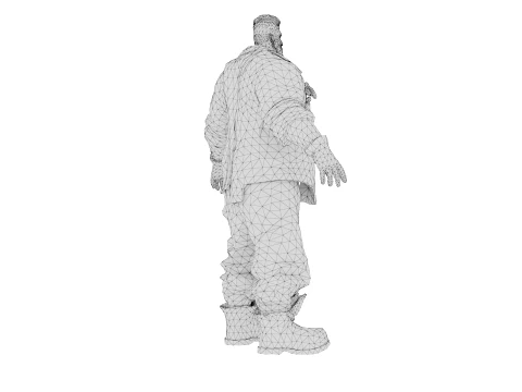 Lumberjack 3D Model