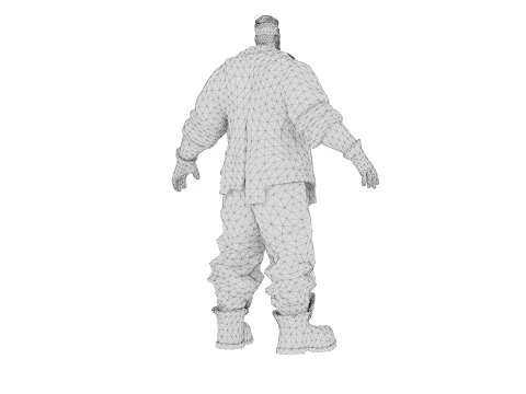 Lumberjack 3D Model