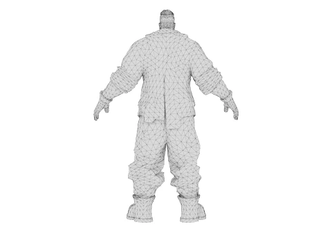 Lumberjack 3D Model