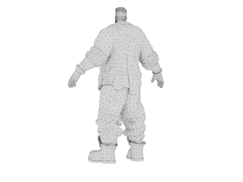 Lumberjack 3D Model