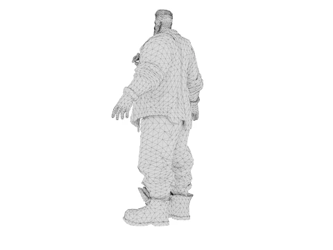 Lumberjack 3D Model