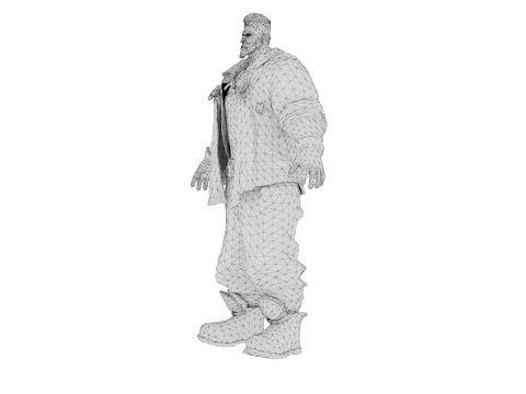 Lumberjack 3D Model