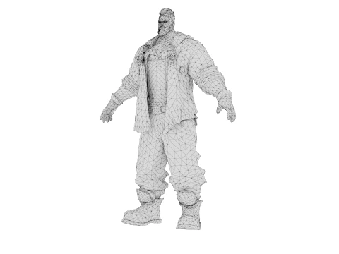 Lumberjack 3D Model
