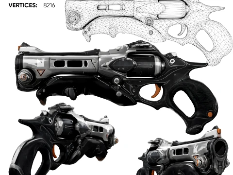 Nowy Blaster Model 3D