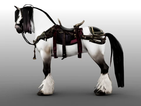 Thunder Horse 3D Model