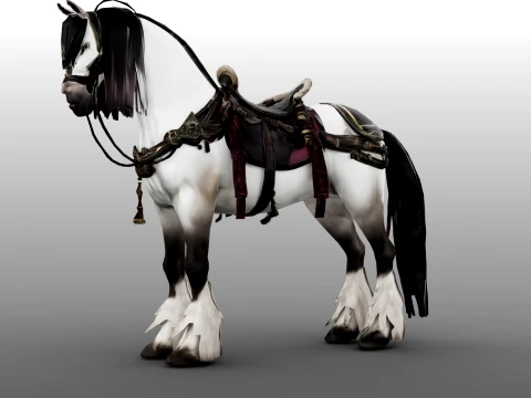 Thunder Horse 3D Model
