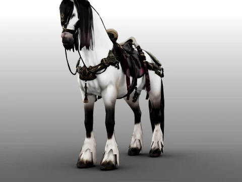 Thunder Horse 3D Model