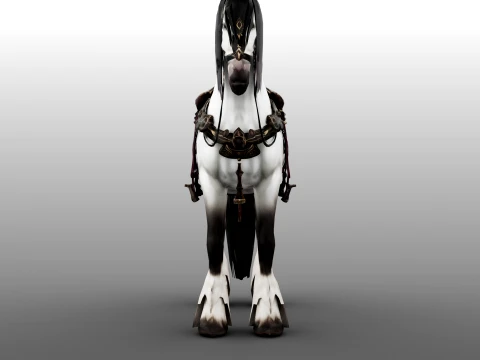 Thunder Horse 3D Model