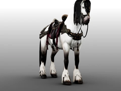 Thunder Horse 3D Model