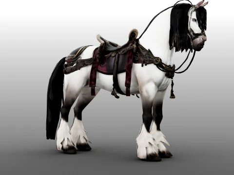 Thunder Horse 3D Model