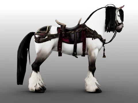 Thunder Horse 3D Model