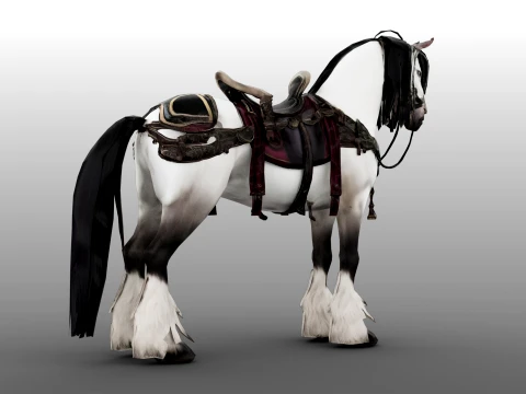 Thunder Horse 3D Model