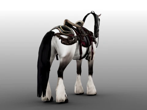 Thunder Horse 3D Model