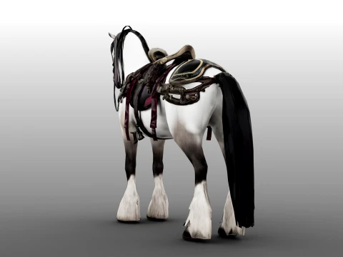 Thunder Horse 3D Model