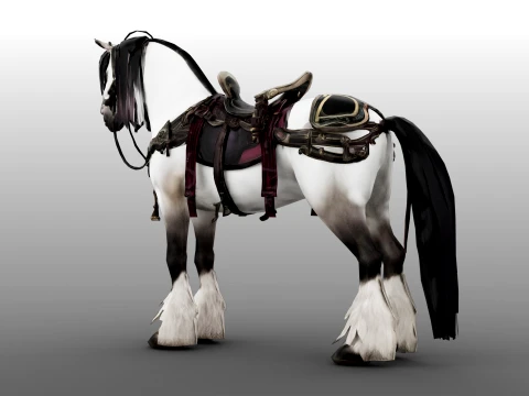 Thunder Horse 3D Model