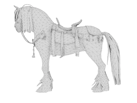 Thunder Horse 3D Model