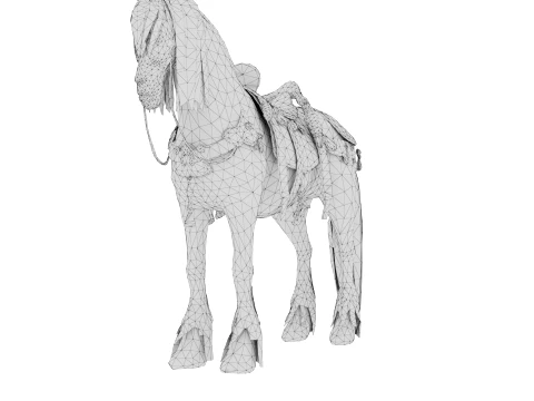 Thunder Horse 3D Model