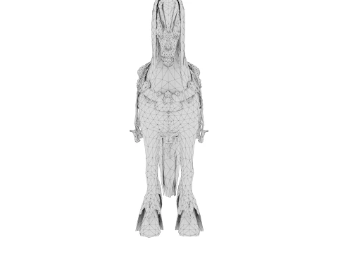 Thunder Horse 3D Model