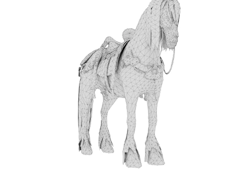 Thunder Horse 3D Model
