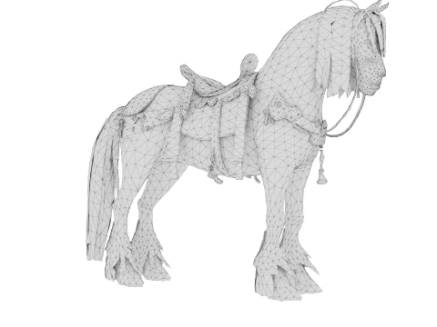 Thunder Horse 3D Model