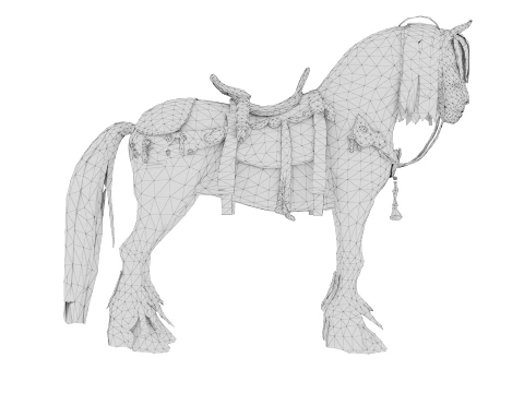 Thunder Horse 3D Model