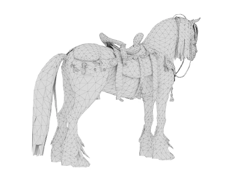Thunder Horse 3D Model